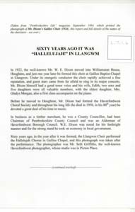 Information about Mr W E Dixon